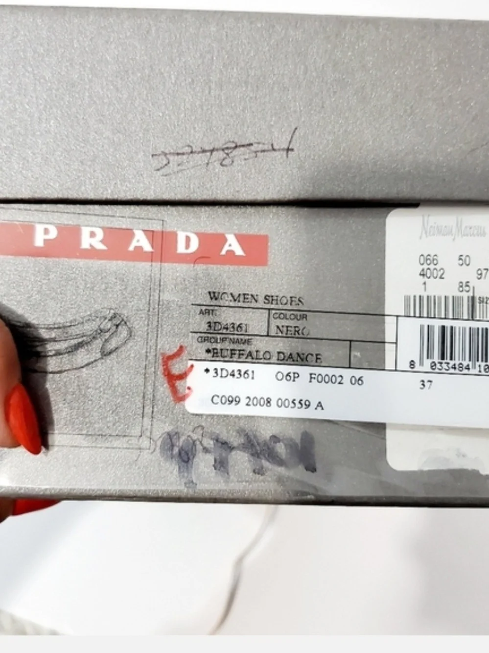 Prada Women's Black Patent & Leather Ballet Loafer